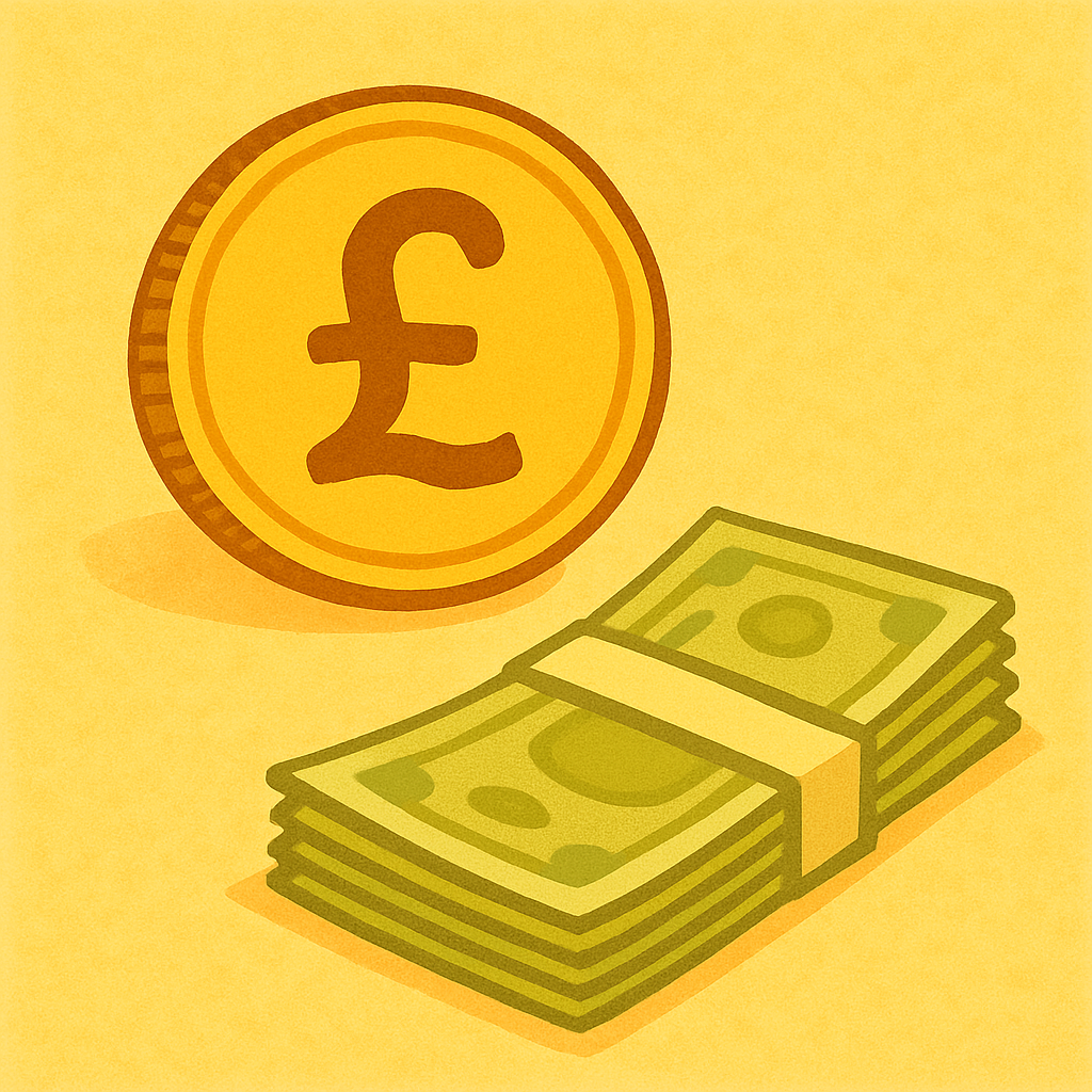 イギリスのお金のイメージ