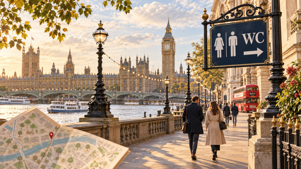 ロンドンの公衆トイレは何か所？街歩きを心地よくする地図と12の立ち寄りスポット