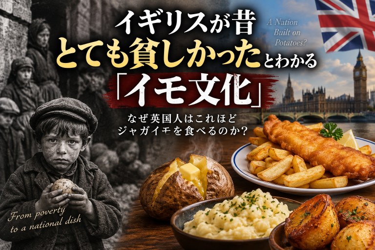 イギリスが昔とても貧しかったことがわかる「イモ文化」―なぜ英国人はこれほどジャガイモを食べるのか？