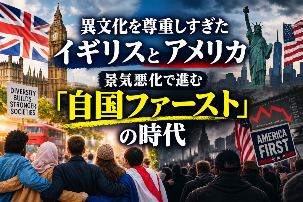 異文化を尊重しすぎたイギリスとアメリカ――余裕を失った社会が向かう「自国ファースト」の時代